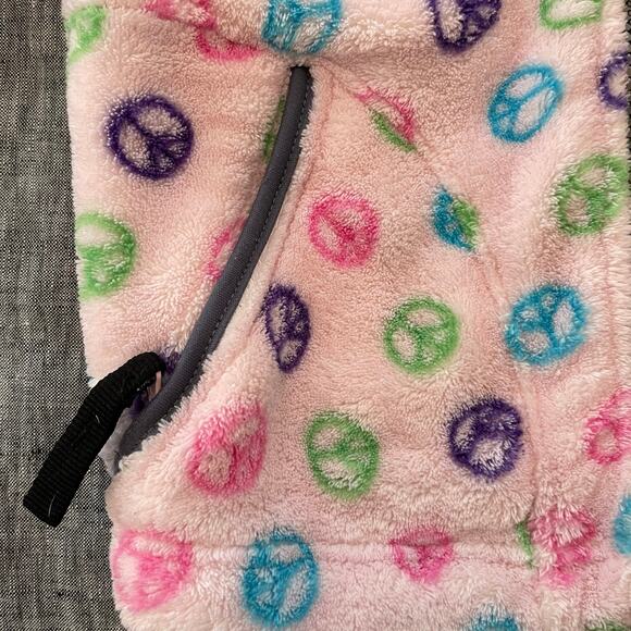 Rugged Bear Girls Fleece Zip Up Hoodie - Picture 4 of 10